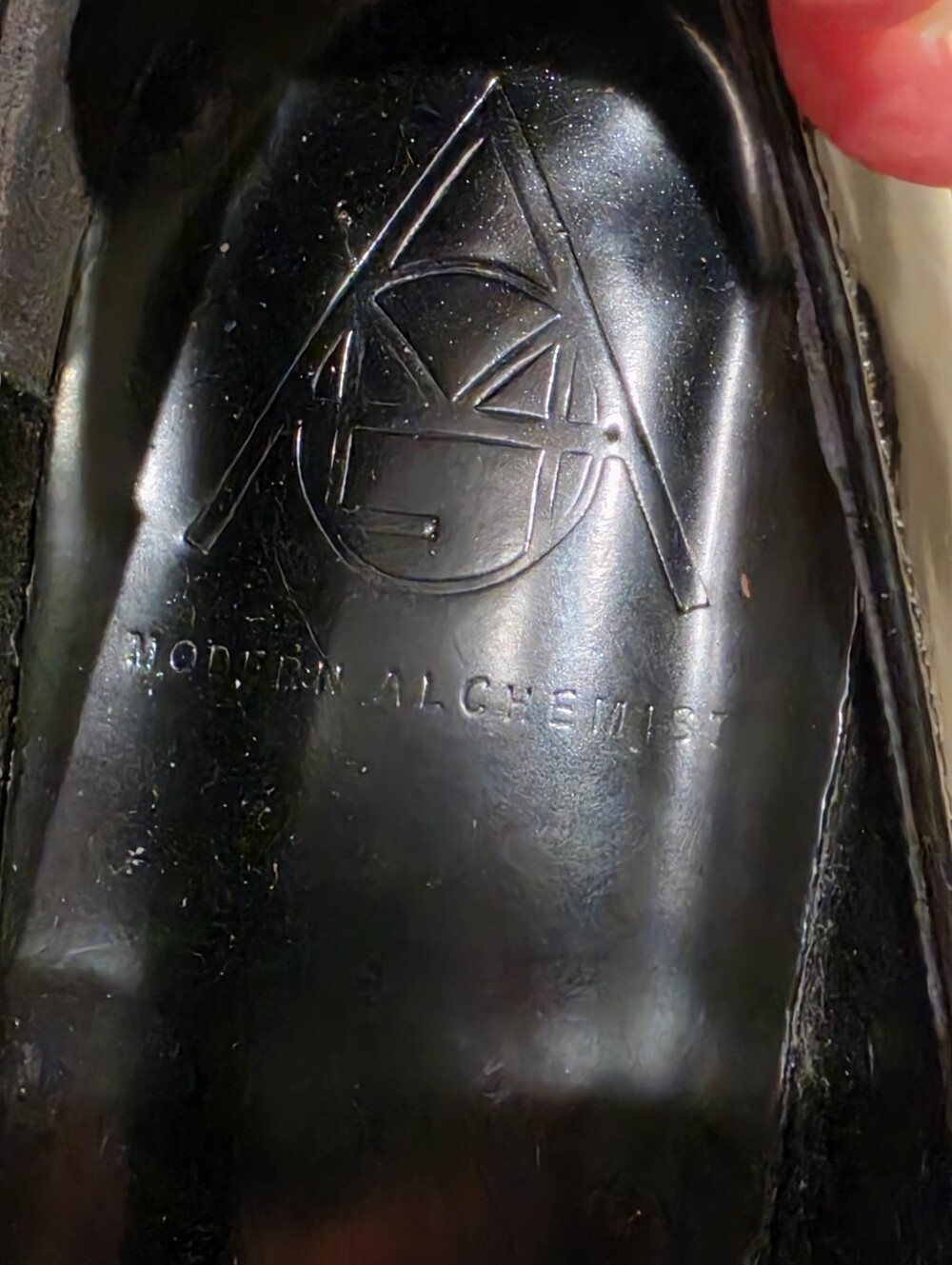 MODERN ALCHEMIST Innocence Ornament Mary Jane Black Patent Heels Size 6.5 - Picture 5 of 10